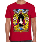 Playera Dragon Ball Goku SSJ4 Algodón Premium #0002431