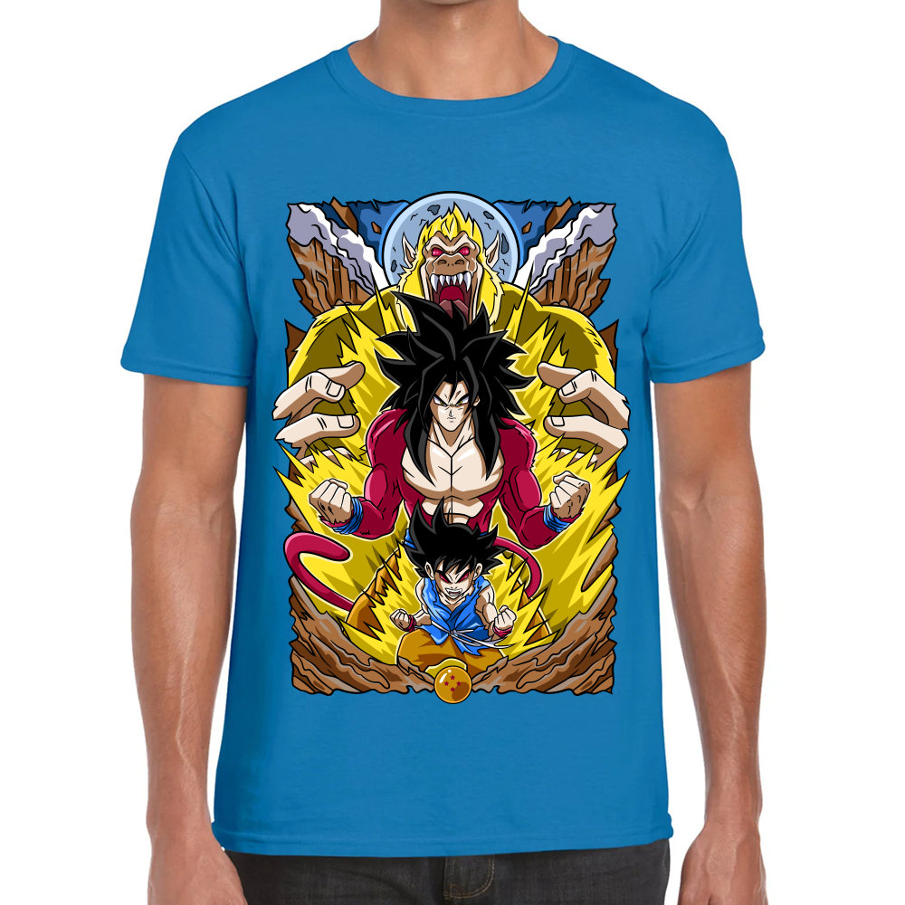 Playera Dragon Ball Goku SSJ4 Algodón Premium #0002431