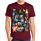 Playera Fire Force Shinra Kusakabe Algodón Premium #0002432