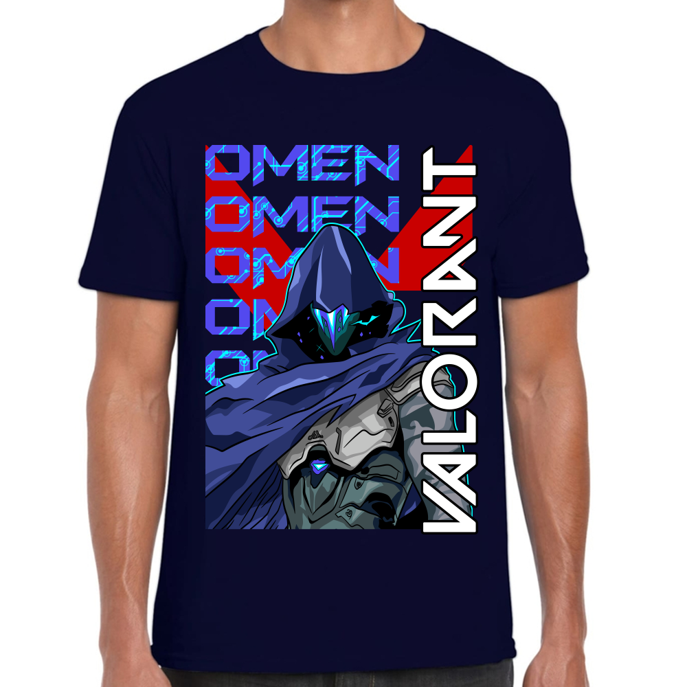 Playera Valorant Omen Algodón Premium #0002433