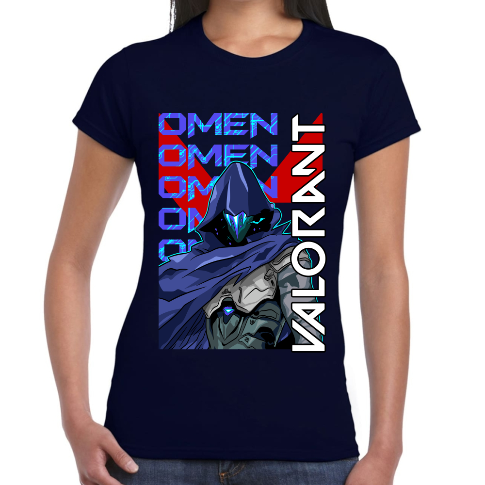 Playera Valorant Omen Algodón Premium #0002433