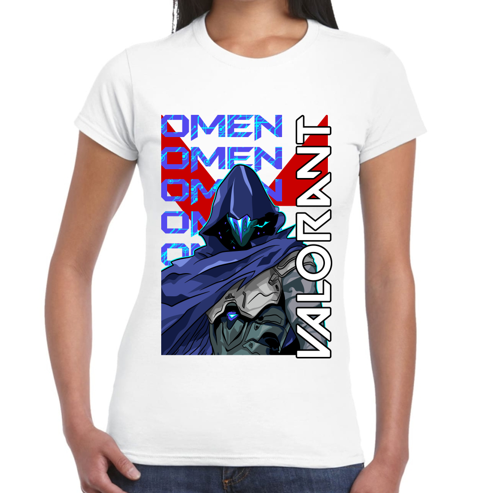 Playera Valorant Omen Algodón Premium #0002433