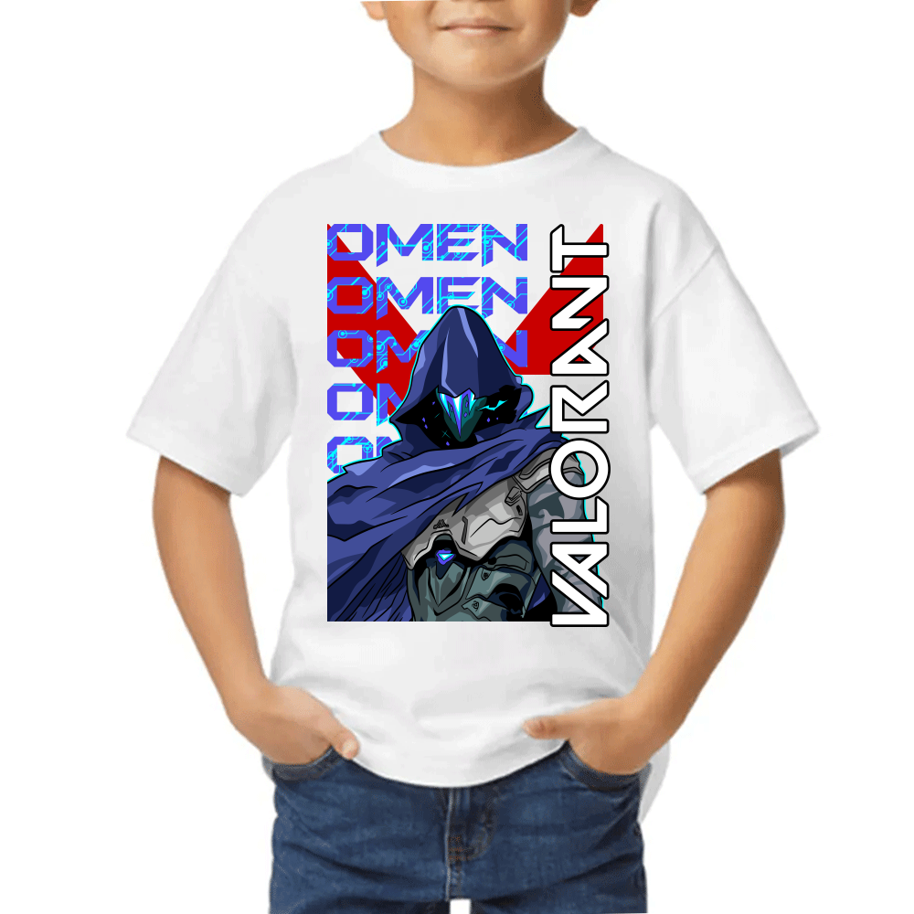 Playera Valorant Omen Algodón Premium #0002433