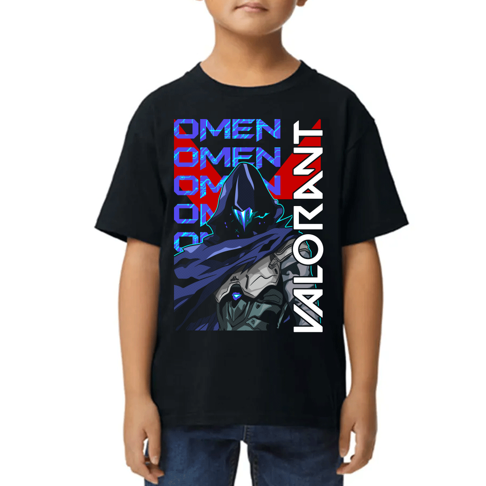 Playera Valorant Omen Algodón Premium #0002433