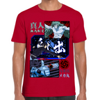 Playera Mechamaru vs Mahito Jujutsu Kaisen Algodón Premium #0002435