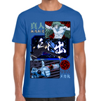Playera Mechamaru vs Mahito Jujutsu Kaisen Algodón Premium #0002435