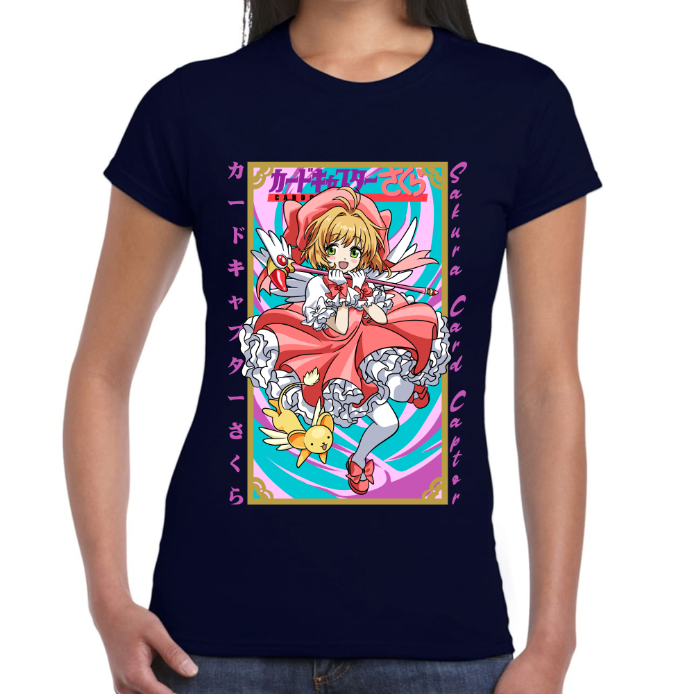 Playera Sakura Card Captor Algodón Premium #0002436
