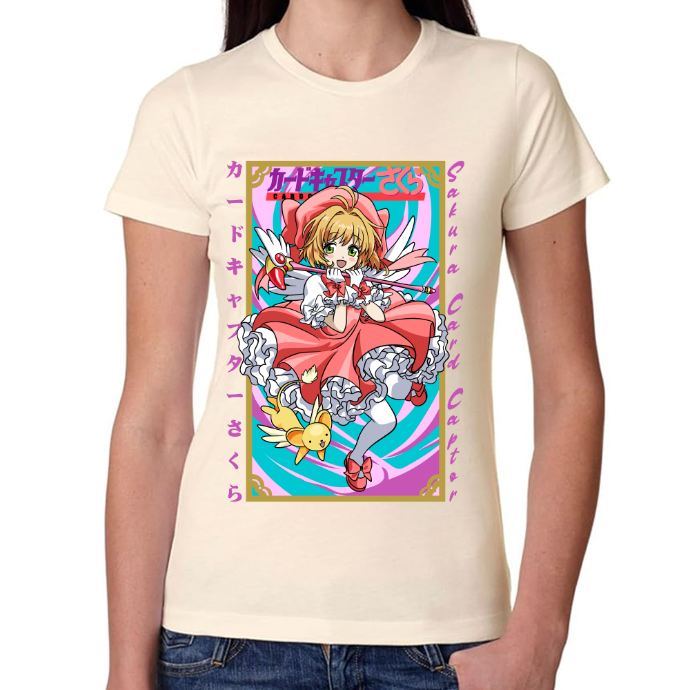 Playera Sakura Card Captor Algodón Premium #0002436