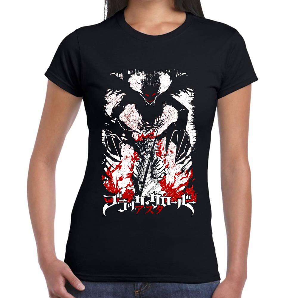 Playera Liebe Black Clover Algodón Premium #0002437