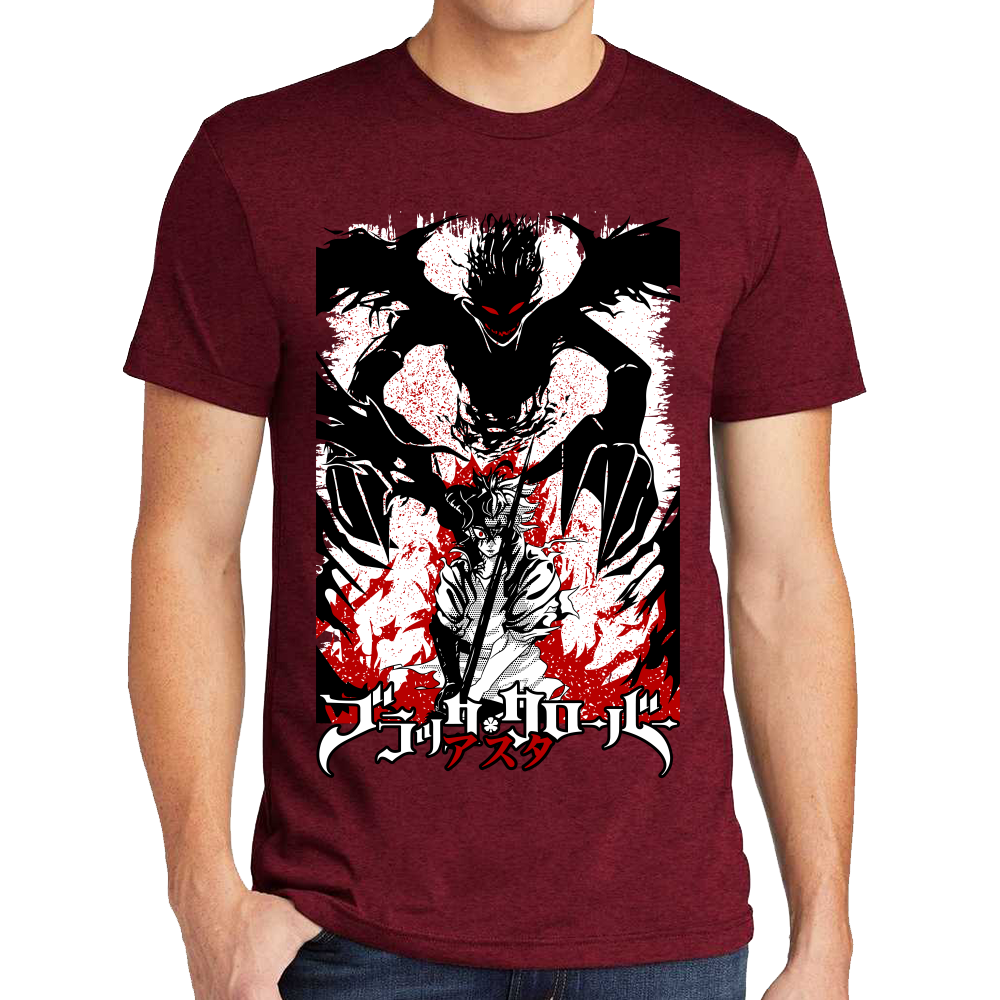 Playera Liebe Black Clover Algodón Premium #0002437