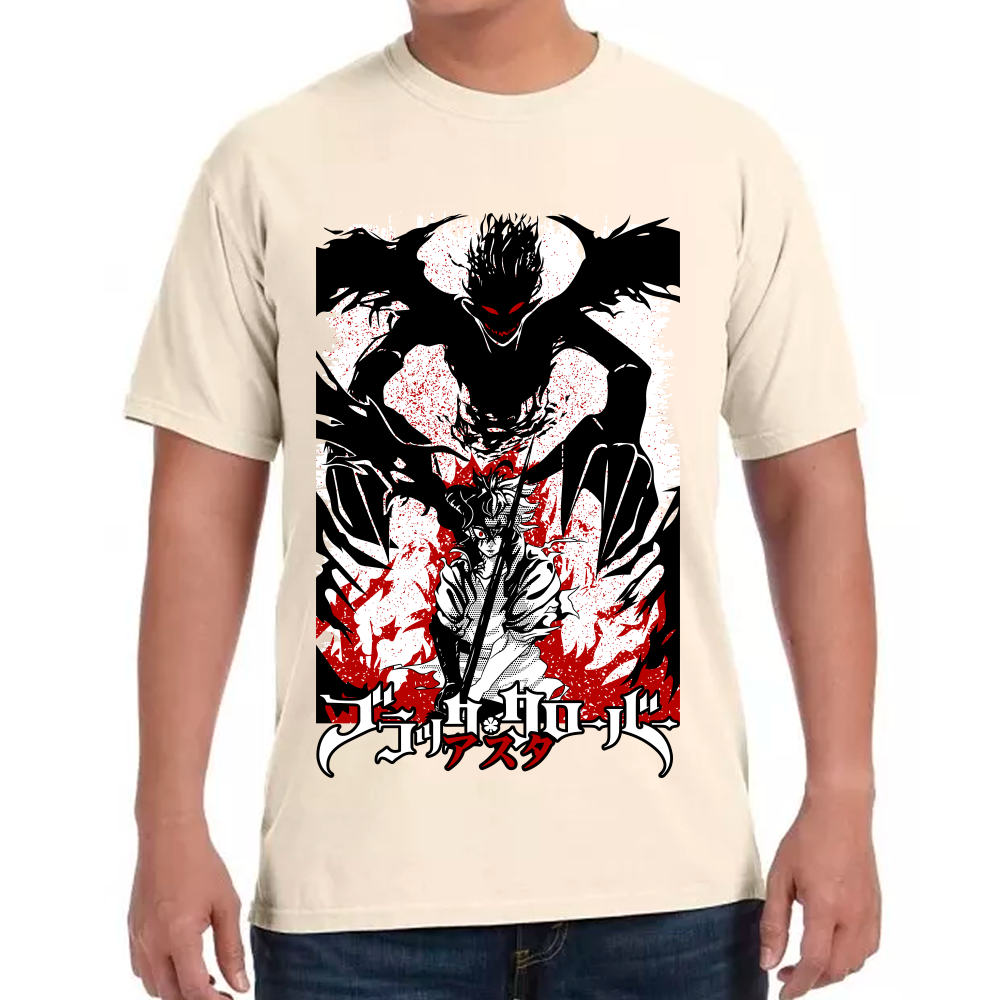 Playera Liebe Black Clover Algodón Premium #0002437
