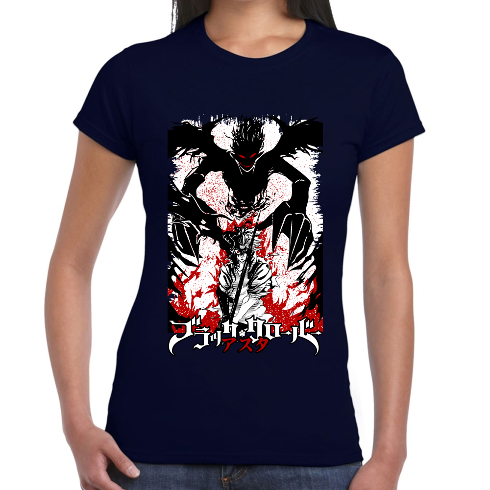 Playera Liebe Black Clover Algodón Premium #0002437