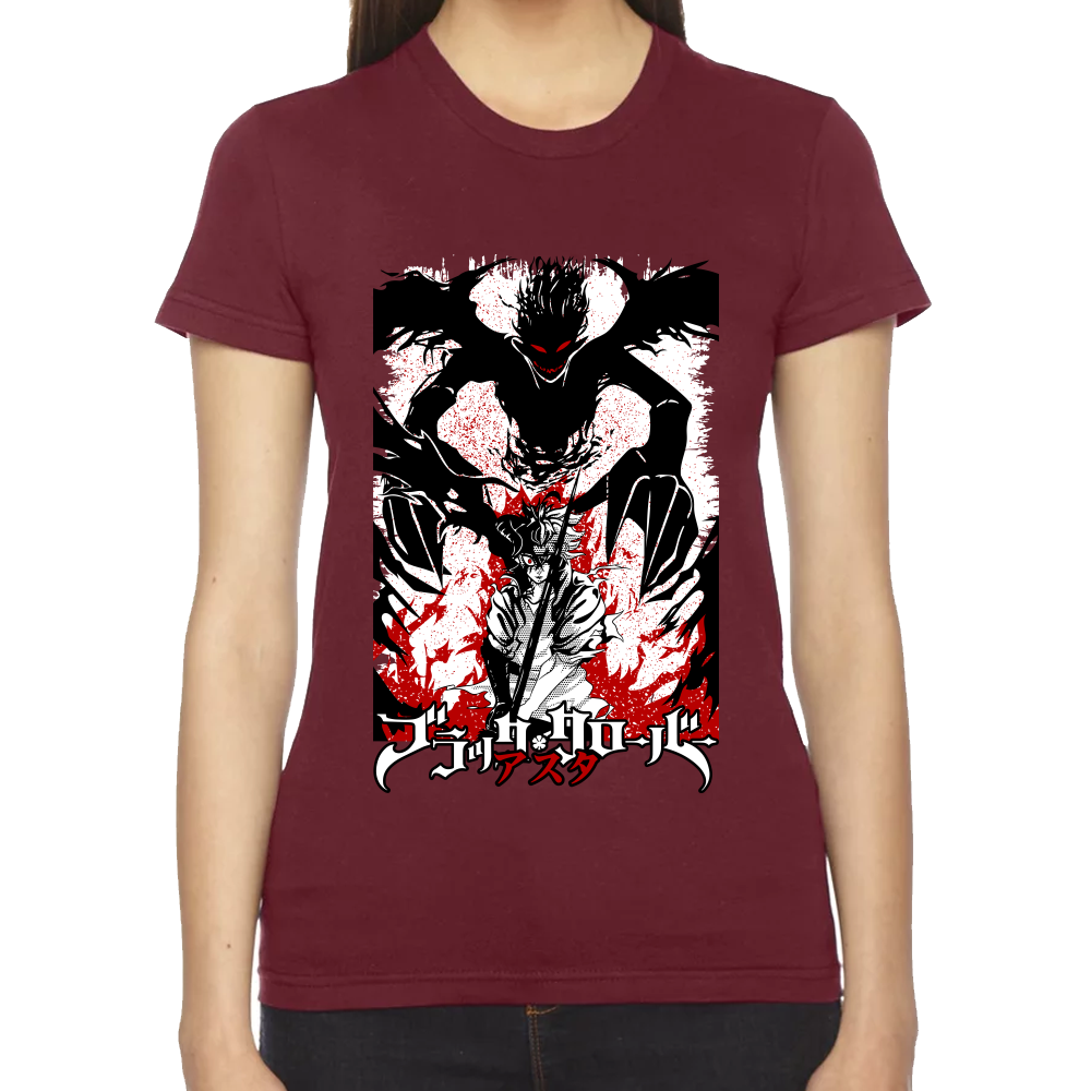 Playera Liebe Black Clover Algodón Premium #0002437