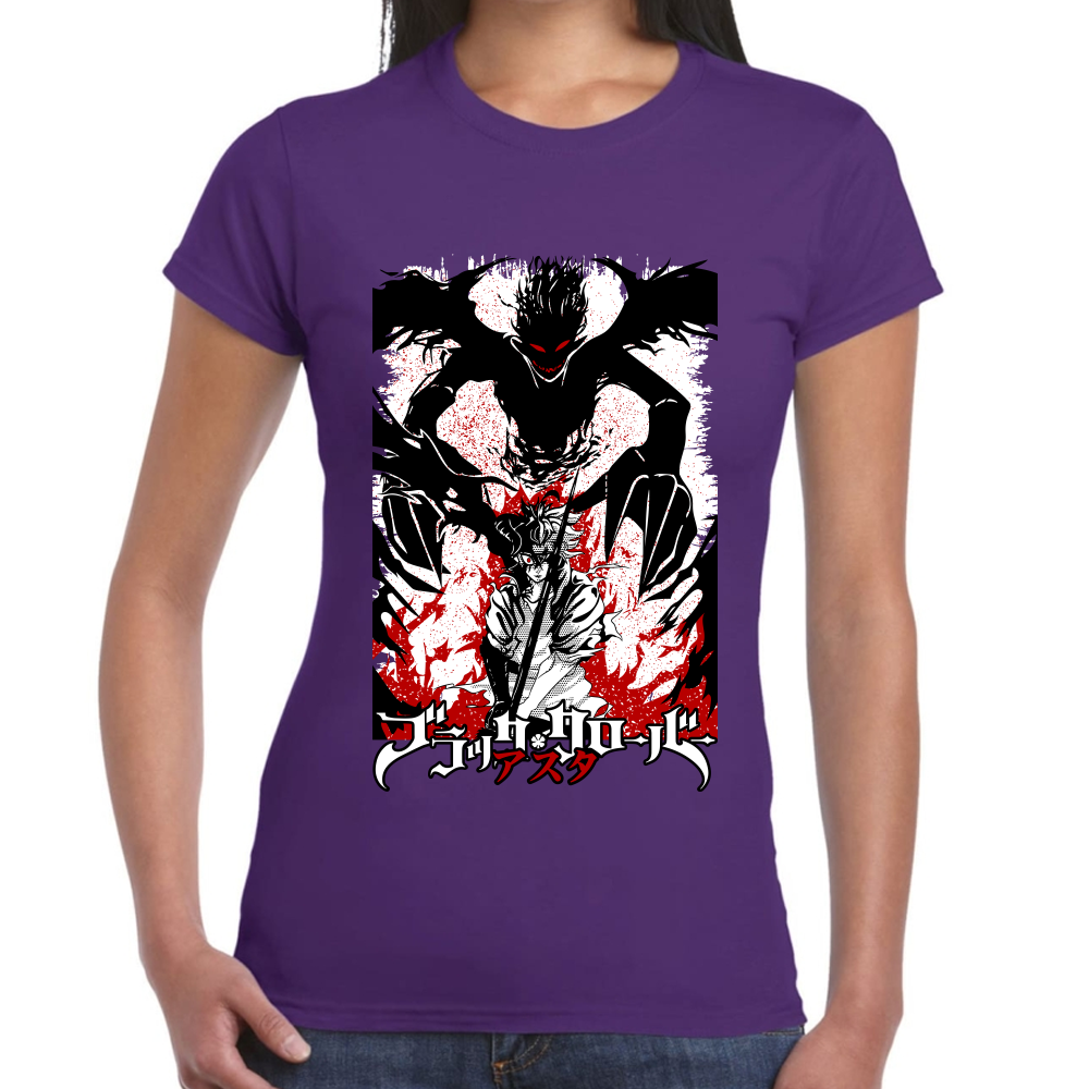 Playera Liebe Black Clover Algodón Premium #0002437