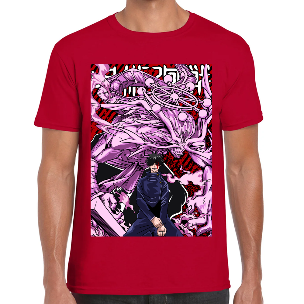 Playera Mahoraga vs Megumi Jujutsu Kaisen Algodón Premium #0002438