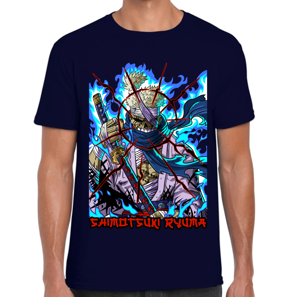Playera Shimotsuki Ryuma One Piece Algodón Premium #0002439