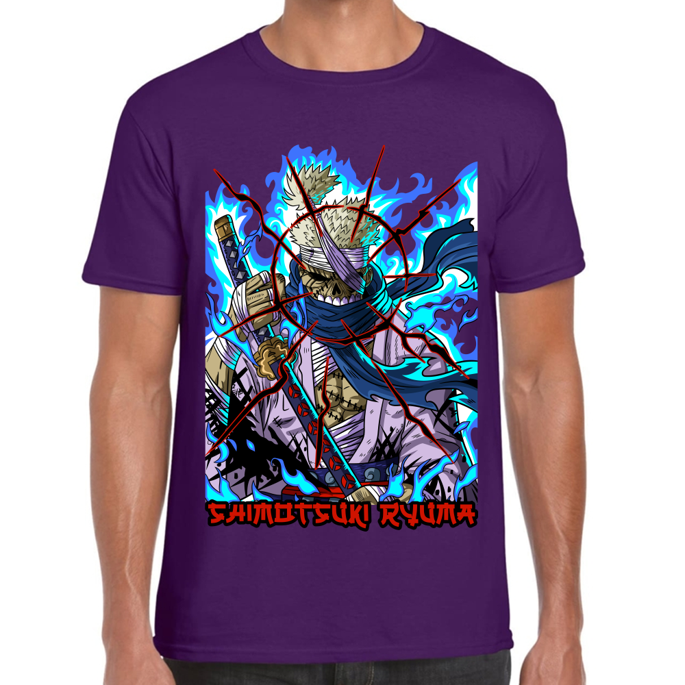 Playera Shimotsuki Ryuma One Piece Algodón Premium #0002439