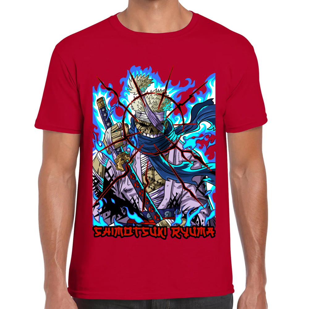 Playera Shimotsuki Ryuma One Piece Algodón Premium #0002439