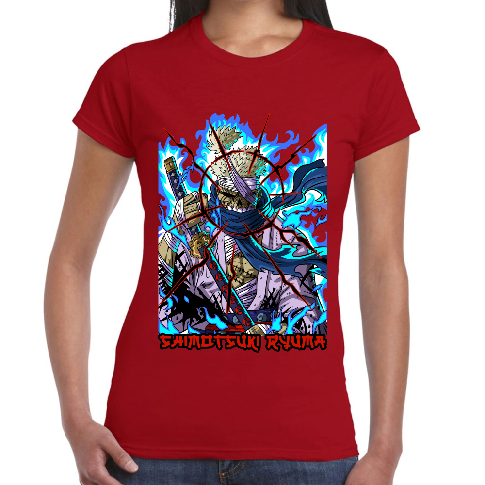 Playera Shimotsuki Ryuma One Piece Algodón Premium #0002439