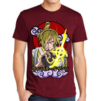 Playera Sanji Wano One Piece Algodón Premium #0002440