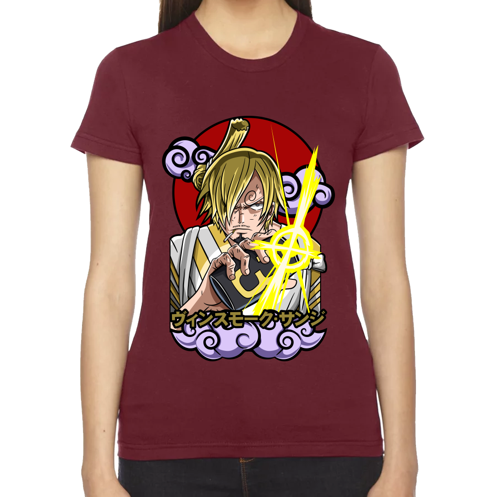 Playera Sanji Wano One Piece Algodón Premium #0002440