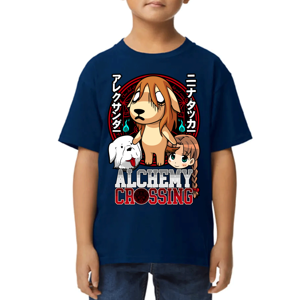 Playera de Niño Nina Tucker Fullmetal Alchemist Algodón Premium #0002441