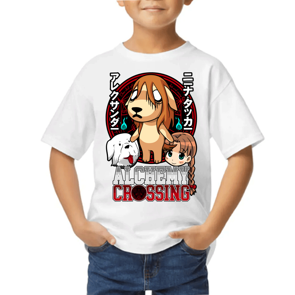 Playera de Niño Nina Tucker Fullmetal Alchemist Algodón Premium #0002441