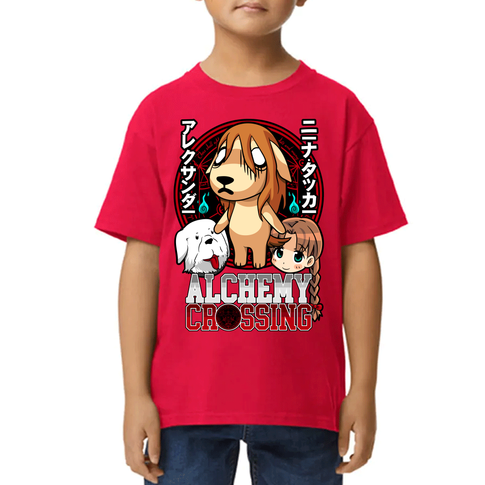 Playera de Niño Nina Tucker Fullmetal Alchemist Algodón Premium #0002441