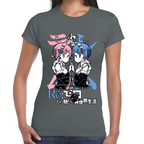 Playera Rem y Ram Re Zero Algodón Premium #0002442