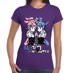 Playera Rem y Ram Re Zero Algodón Premium #0002442