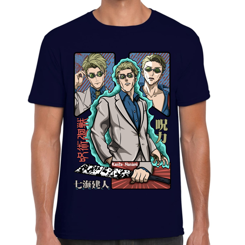 Playera Kento Nanami Jujutsu Kaisen Algodón Premium #0002443