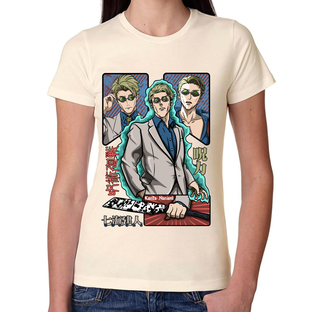 Playera Kento Nanami Jujutsu Kaisen Algodón Premium #0002443