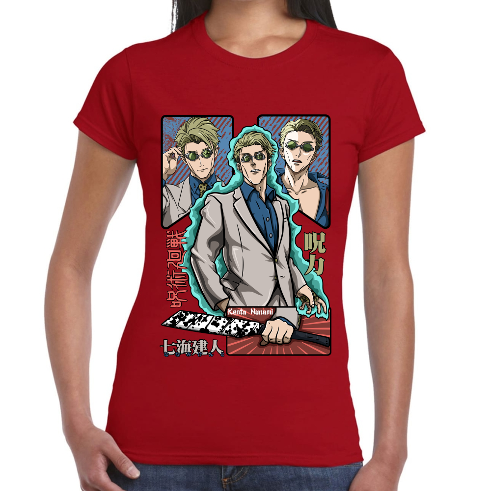 Playera Kento Nanami Jujutsu Kaisen Algodón Premium #0002443