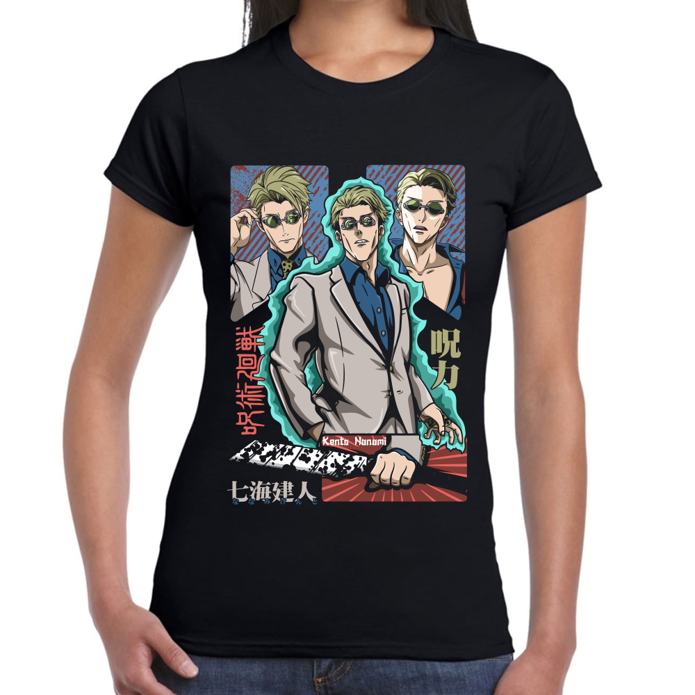 Playera Kento Nanami Jujutsu Kaisen Algodón Premium #0002443
