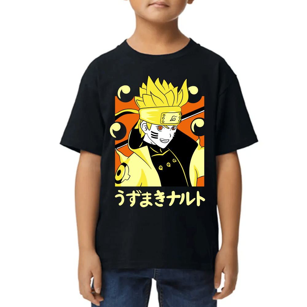 Playera de Niño Naruto Sage Algodón Premium #0002446