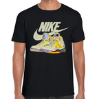 Playera Michael Jordan Tenis Retro Nike Algodón Premium #0002449