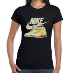 Playera Michael Jordan Tenis Retro Nike Algodón Premium #0002449