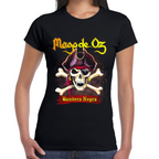 Playera Mago de Oz Bandera Negra Algodón Premium #0002455