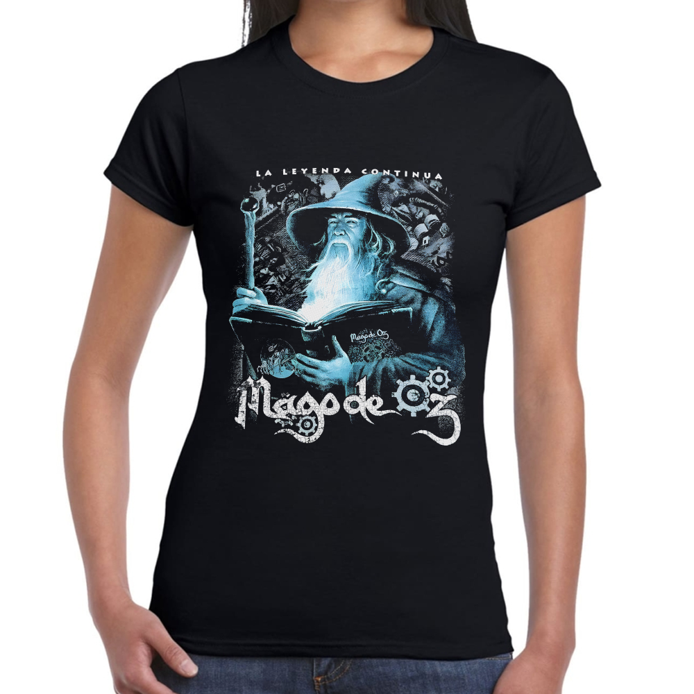Playera Mago de Oz La Leyenda Continua Algodón Premium #0002456