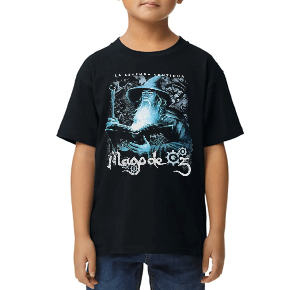Playera de Niño Mago de Oz La Leyenda Continua Algodón Premium #0002456
