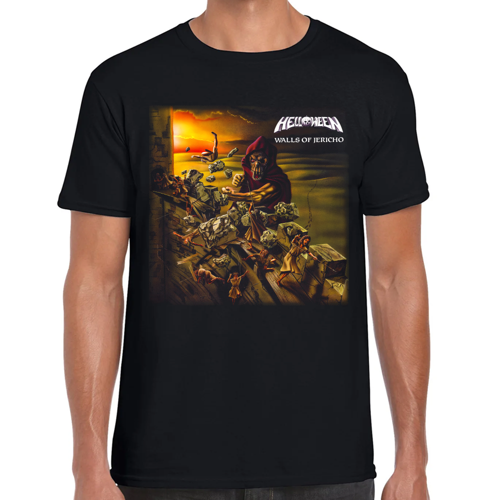 Playera Helloween Walls of Jericho Algodón Premium #0002458