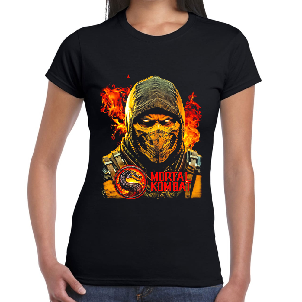 Playera Mortal Kombat Algodón Premium #0002460