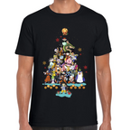 Playera de Navidad Dragon Ball Z Algodón Premium #0002461