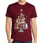 Playera de Navidad Dragon Ball Z Algodón Premium #0002461