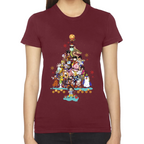 Playera de Navidad Dragon Ball Z Algodón Premium #0002461