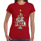Playera de Navidad Dragon Ball Z Algodón Premium #0002461