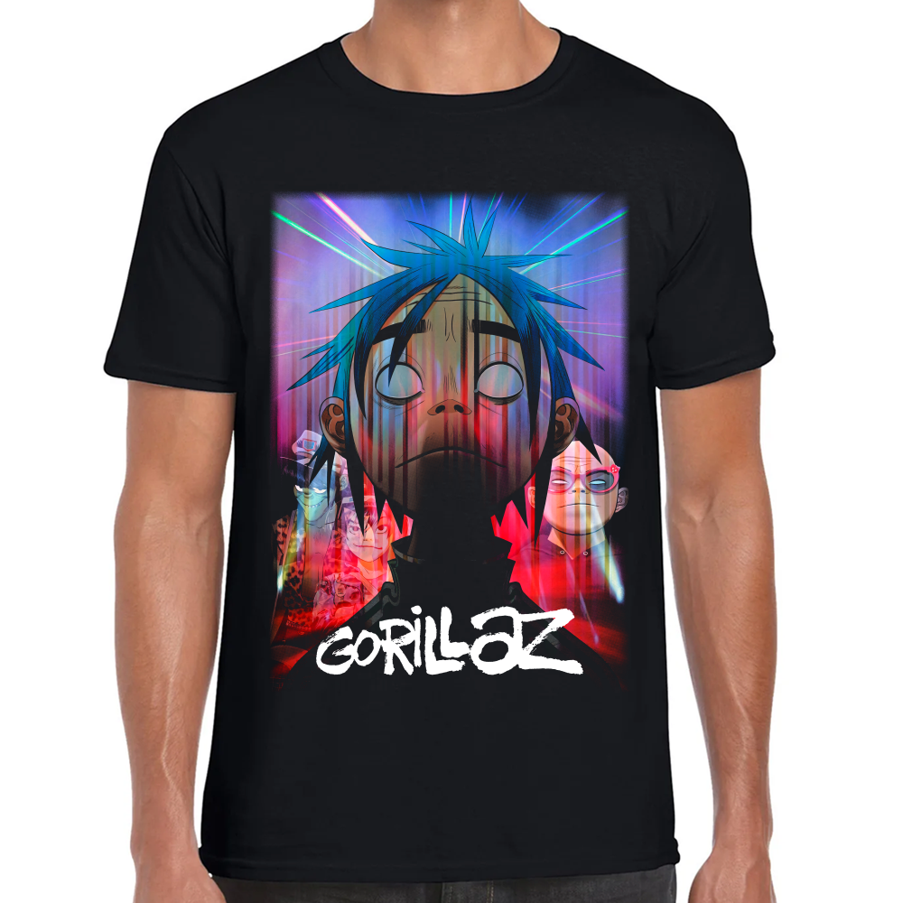Playera Gorillaz Live From London Algodón Premium #0002463