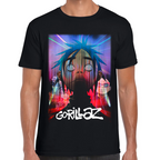 Playera Gorillaz Live From London Algodón Premium #0002463