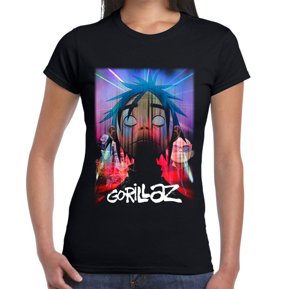 Playera Gorillaz Live From London Algodón Premium #0002463