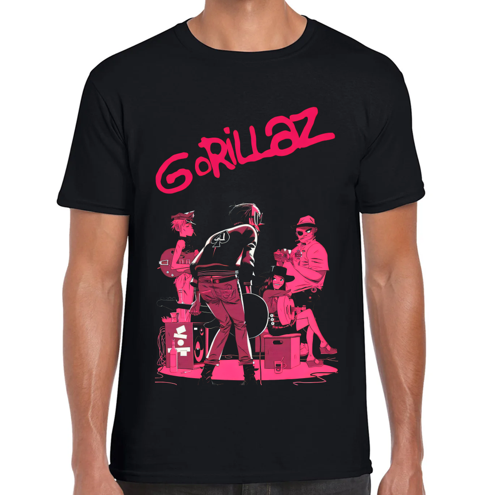 Playera Gorillaz The Now Now Algodón Premium #0002465